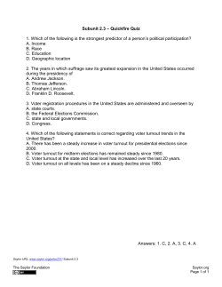 Subunit 2.3 &ndash; Quickfire Quiz 1. Which of the following is the strongest