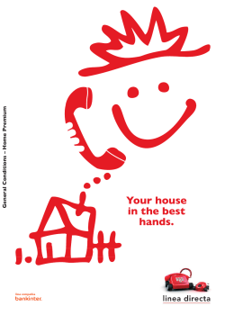 General terms and conditions