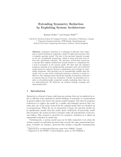 Extending Symmetry Reduction by Exploiting System Architecture
