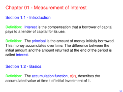 Chapter 01 - Measurement of Interest - UF-Stat