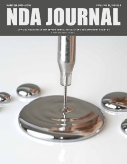NDA Journal Winter 2015/2016