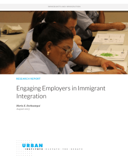 Engaging Employers in Immigrant Integration