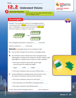 12.2 Understand Volume