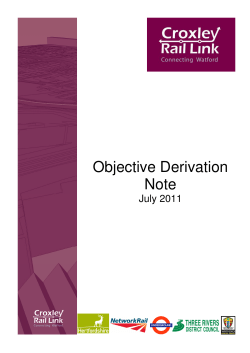 Objective Derivation Note
