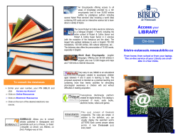 English - Biblio Wakefield Library