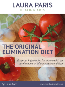Elimination Diet