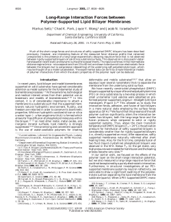 Long-Range Interaction Forces between Polymer
