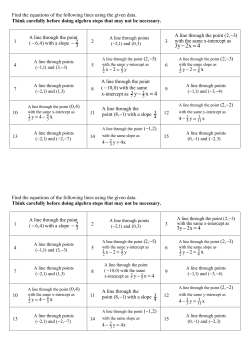 3y&minus;2x = 4 x 7 y&minus; 2 5x = 4 x x x