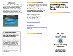 Pools, Hot tubs, Spas, Ponds