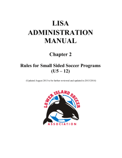 lisa administration manual - Lower Island Soccer Association