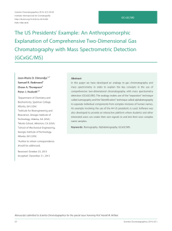The US Presidents` Example: An Anthropomorphic Explanation of