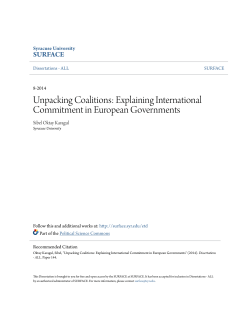 Unpacking Coalitions: Explaining International