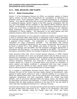 5.F.1 FISH, WILDLIFE, AND PLANTS 5.F.1.1