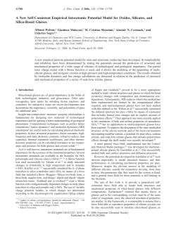 A New Self-Consistent Empirical Interatomic