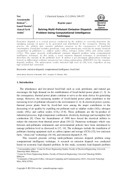 1. Introduction The abundances and low-priced fossil
