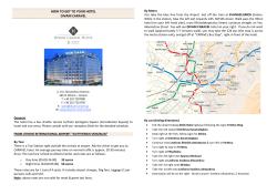 HOW TO GET TO DIVANI CARAVEL 2012