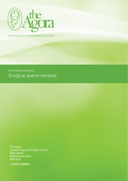 Surgical sperm retrieval