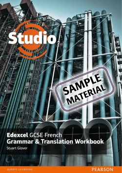 draft - Pearson Schools and FE Colleges