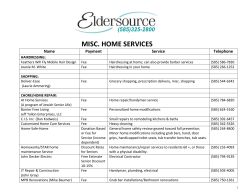 misc. home services
