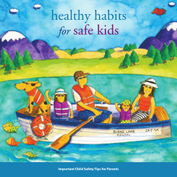 Healthy Habits For Safe Kids