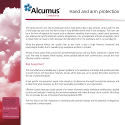 Hand and arm protection