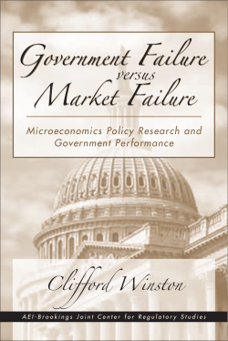 Government Failure Market Failure Government Failure Market Failure