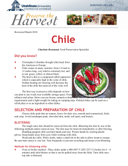 Chile - Utah State University Extension