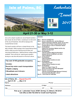 Isle of Palms Beach Vacation in Charleston, SC