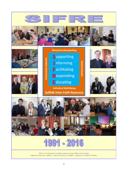 Suffolk Inter-Faith Resource