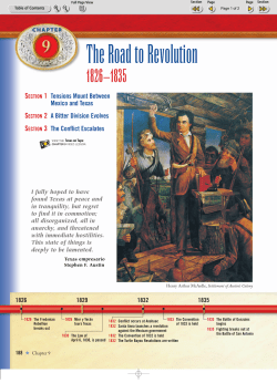 The Road to Revolution