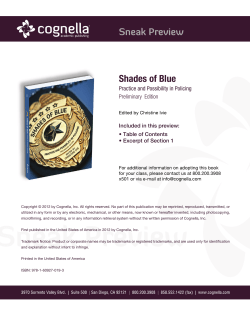 Shades of Blue - Cognella Titles Store