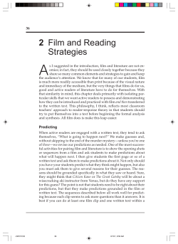 2 Film and Reading Strategies