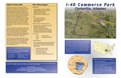 pdf Clarksville I-40 Commerce Park Site Plan