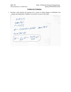 Problem Set 5 Solns - Boise State, College of Engineering
