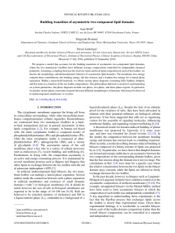 Budding transition of asymmetric two