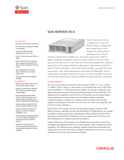 Sun Server X4-4