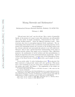 arXiv:math/9611213v1 [math.DG] 12 Nov 1996