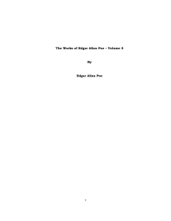The Works of Edgar Allan Poe