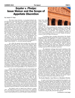 Snyder v. Phelps - Williams Mullen