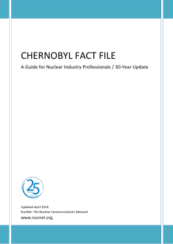 chernobyl fact file
