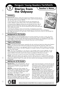Teacher`s Notes - Penguin Young Readers Level 3: Stories From
