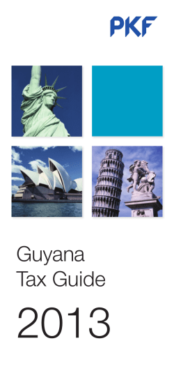 Guyana Tax Guide