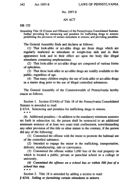 (18 Pa.C.S.) - amend - Pennsylvania Session Laws