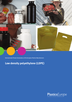 Low density polyethylene (LDPE)