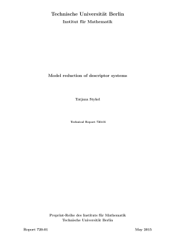 Portable Document Format  - TU Berlin