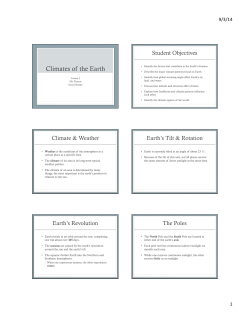 Lesson 5 - Climates of the Earth.pptx