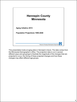 Population projections 1990-2040