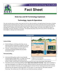 Shale Gas and Oil Terminology Explained