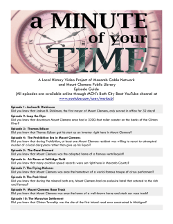 episodes are available - Mount Clemens Public Library