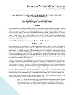 Does the Computer Programming Student Understand What